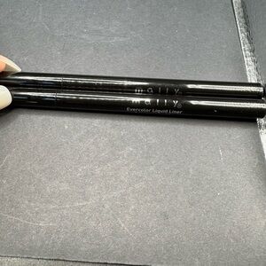 NWT Set of 2 Mally Evercolor Liquid Liner- Ebony Color- No box